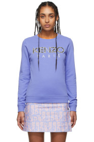 Kenzo - Purple Logo Sweatshirt