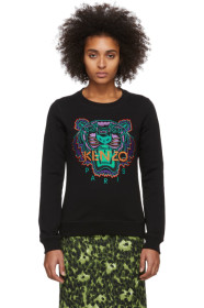Kenzo - 黑色 Holiday Classic Tiger 限量版套头衫