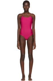 Oseree - SSENSE Exclusive Pink One-Piece Swimsuit