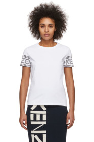 Kenzo - White Logo Sport T-Shirt