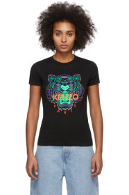 Kenzo - Black Limited Edition Holiday Tiger T-Shirt
