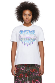 Kenzo - White Limited Edition Holiday Tiger T-Shirt