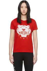 Kenzo - Red Limited Edition Chinese New Year Classic Tiger T-Shirt