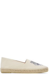 Kenzo - Off-White Classic Tiger Espadrilles