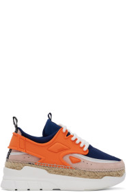 Kenzo - Orange K-Lastic Sneakers