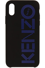 Kenzo - Étui pour iPhone X/XS à logo noir