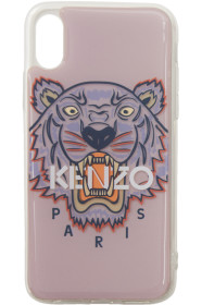 Kenzo - ピンク 3D タイガー ロゴ iPhone X/XS ケース