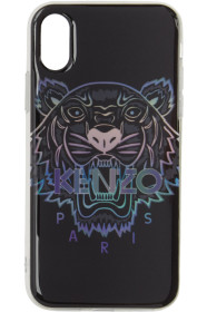 Kenzo - 限定エディション Holiday コレクション ブラック タイガー iPhone XS Max ケース