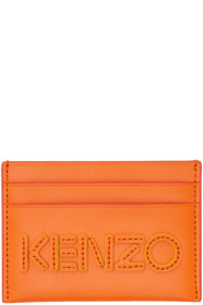 Kenzo - Orange Kontrast Card Holder