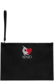 Kenzo - Black Limited Edition Tiger Pouch
