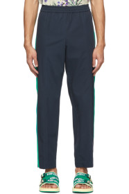 Kenzo - Navy Canvas Tapered Lounge Pants