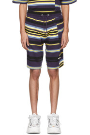 Kenzo - Short rayé mauve