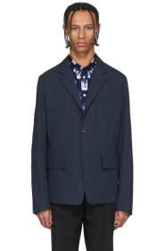 Kenzo - Navy Twill Blazer