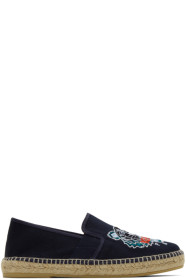 Kenzo - Espadrilles bleu marine Classic Tiger