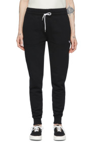 Maison Kitsuné - Black Tricolor Fox Lounge Pants