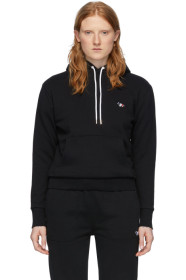 Maison Kitsuné - Black Tricolor Fox Hoodie