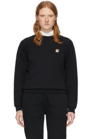 Maison Kitsuné - Black Fox Head Sweatshirt