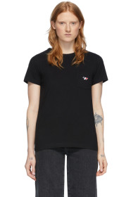 Maison Kitsuné - Black Pocket T-Shirt