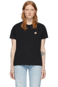 Maison Kitsuné - 黑色 Fox Head T 恤