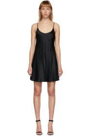 La Perla - Black Silk Mini Dress