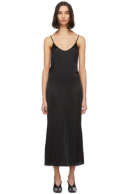 La Perla - Black Silk Slip Dress