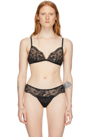 La Perla - Black Lace Brigitta Triangle Bra