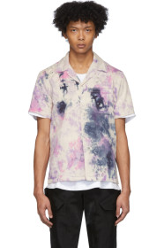 EDEN power corp - Chemise à motif tie-dye mauve Field