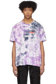 EDEN power corp - T-shirt à motif tie-dye mauve exclusif à SSENSE