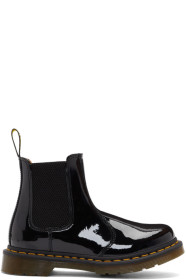 Dr. Martens - Black 2976 Patent Chelsea Boots