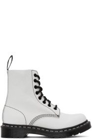 Dr. Martens - White 1460 Pascal Boots