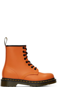 Dr. Martens - Bottes orange 1460