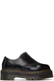Dr. Martens - Derbys à glissière noirs 1461 Quad