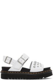 Dr. Martens - White Stud Voss Sandals