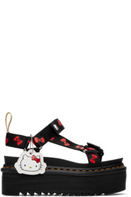 Dr. Martens - Black Hello Kitty Edition Vegan Sandals
