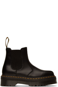 Dr. Martens - 黑色 2976 Quad 切尔西靴