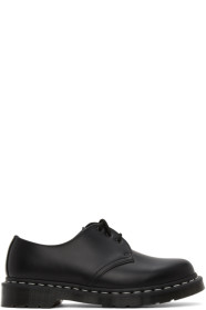 Dr. Martens - 黑色 1461 撞色缝线德比鞋