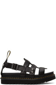 Dr. Martens - Black Brando Terry Sandals