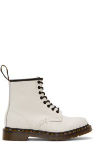 Dr. Martens - 白色 1460 踝靴