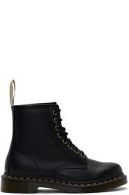 Dr. Martens - 黑色 Vegan 1460 中筒靴