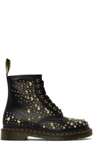 Dr. Martens - 黑色 1460 Midas 踝靴