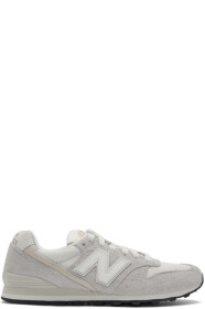 New Balance - Baskets blanc cassé 996
