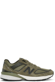 New Balance - 绿色 M990AE5 美产运动鞋