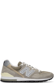 New Balance - グレー & ベージュ Made in US 996 スニーカー