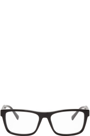 Versace - Black Square 90S Vintage Logo Glasses