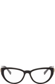 Versace - Black Medusa Crystal Cat-Eye Glasses