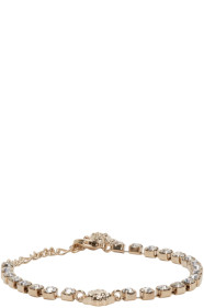 Versace - Gold Crystal Medusa Bracelet