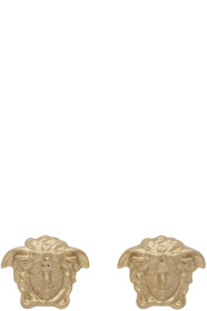 Versace - Gold Medusa Stud Earrings