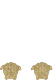 Versace - Gold Medusa Stud Earrings