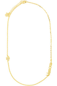 Versace - Gold Vintage Logo Necklace