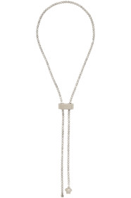 Versace - 金色 Lariat 美杜莎锁头项链